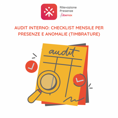 audit timbrature libemax rilevazione presenze