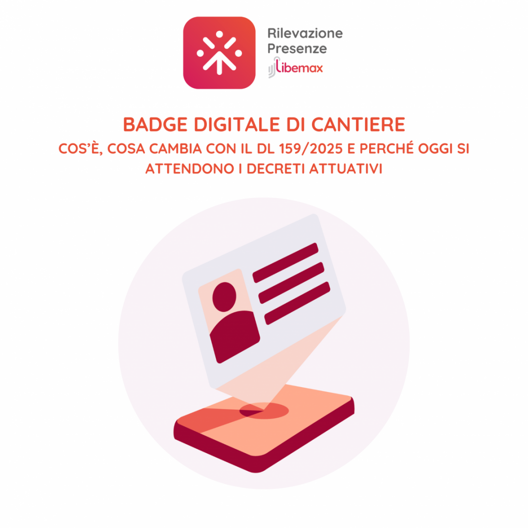 badge cantieri libemax rilevazione presenze