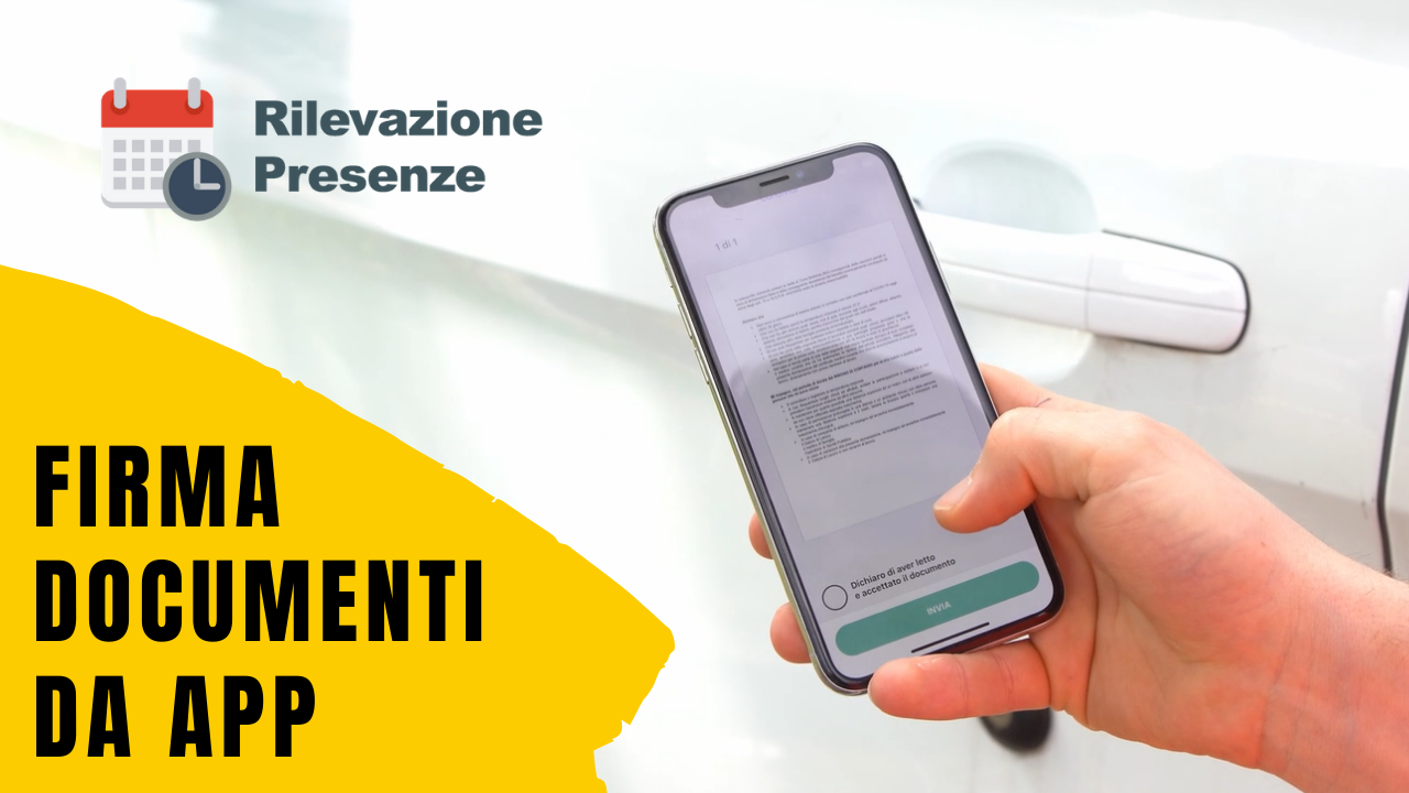 Firma documenti da app