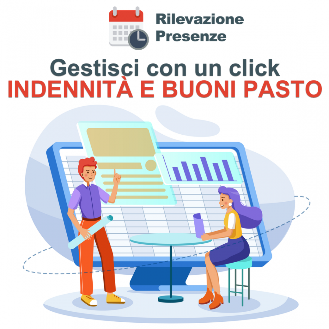 Gestisci in modo smart indennità e buoni pasto con App Rilevazione Presenze