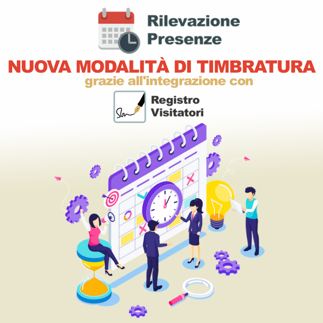 Nuova modalità di  Libemax Rilevazione Presenze