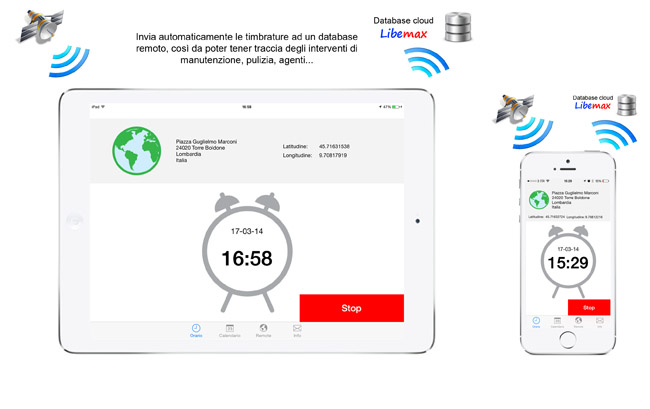 Funzionalit App Libemax Rilevazione Presenze